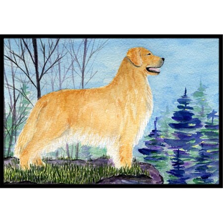 Carolines Treasures 18 x 27 in. Golden Retriever Indoor Outdoor Doormat SS8607MAT